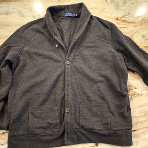 Ralph Lauren XL Charcoal cardigan